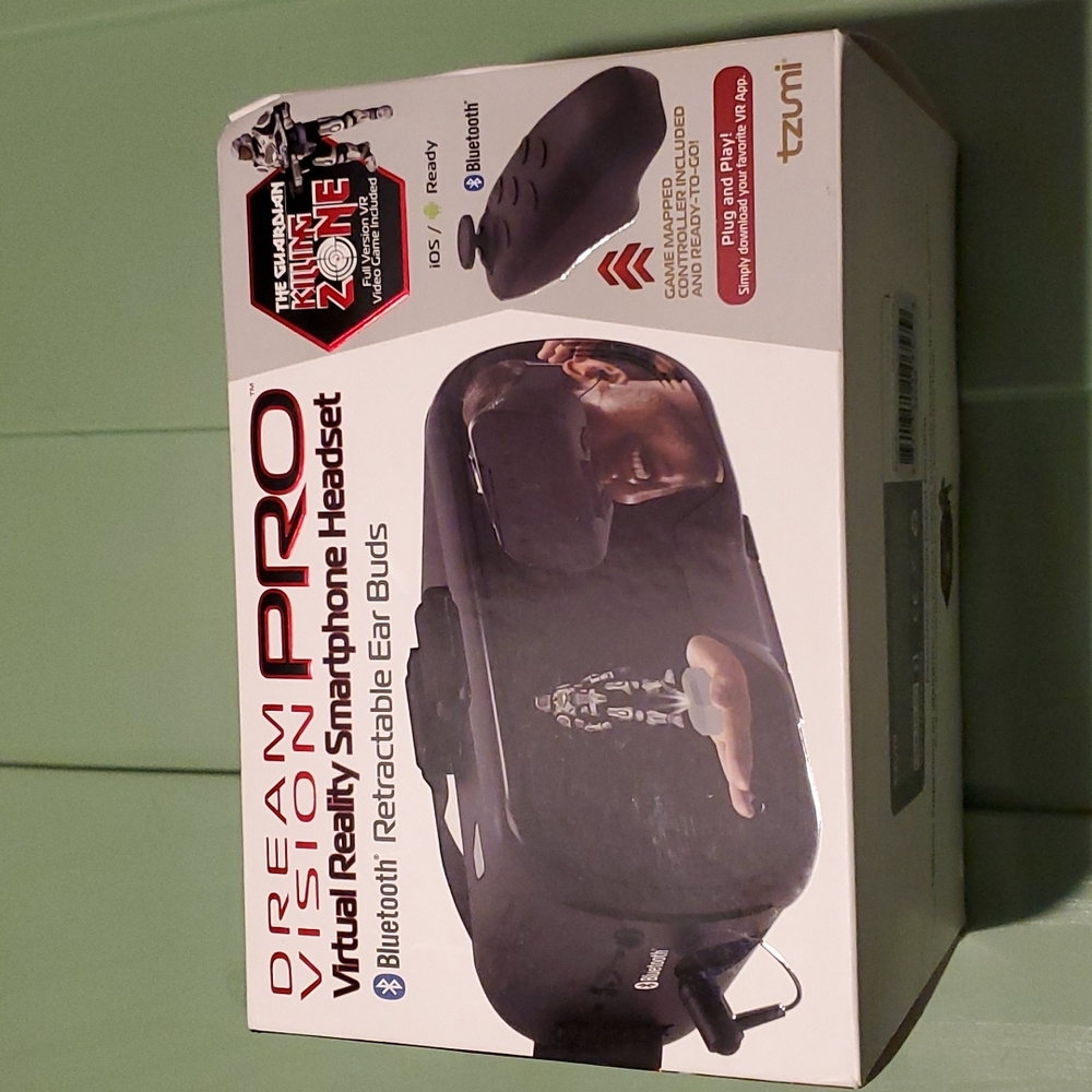 COPY - (2 set)Dream Vision Pro Virtual Reality Smartphone Headset Bluetooth Ear…